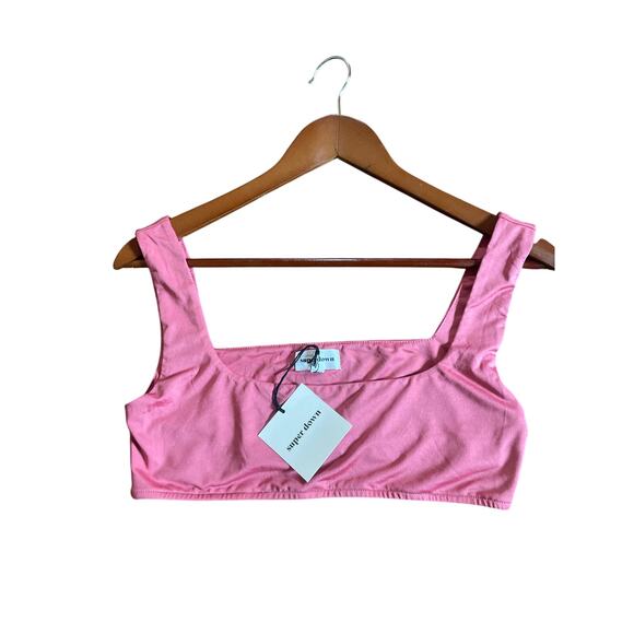 superdown Tops - Revolve SUPERDOWN Bandeau Top (Swim or Crop Top?) Size Small S